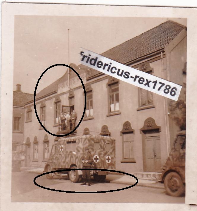 Foto Beute Sd Kfz Rot Kreuz Sankra französischer