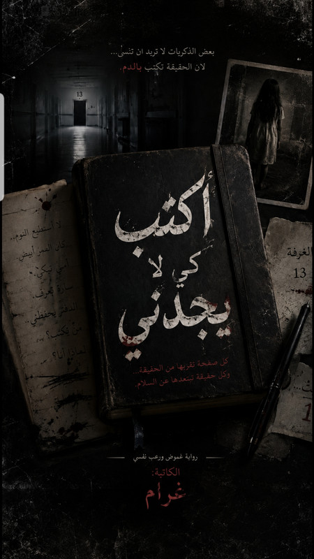 غلاف اكتب كي لا يجدني
