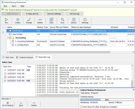 Exiland Backup Professional 6.2 Multilingual