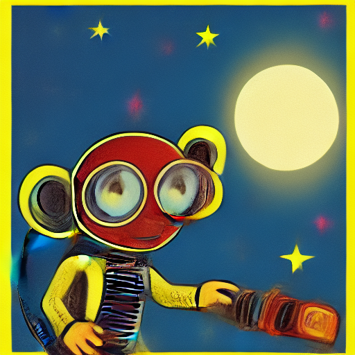 39. 07886-948574399-monkey astronaut, bright, bright, bright, bright-37
