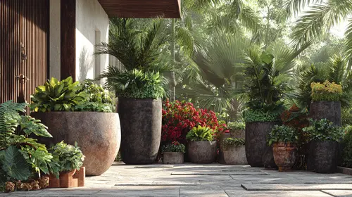 напольные кашпо