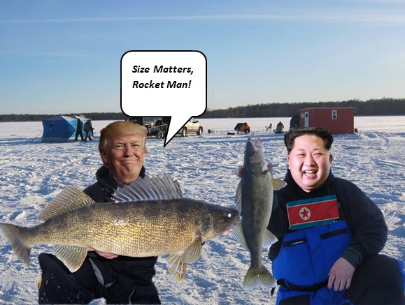 Trump N Kim Jong Un Fishing