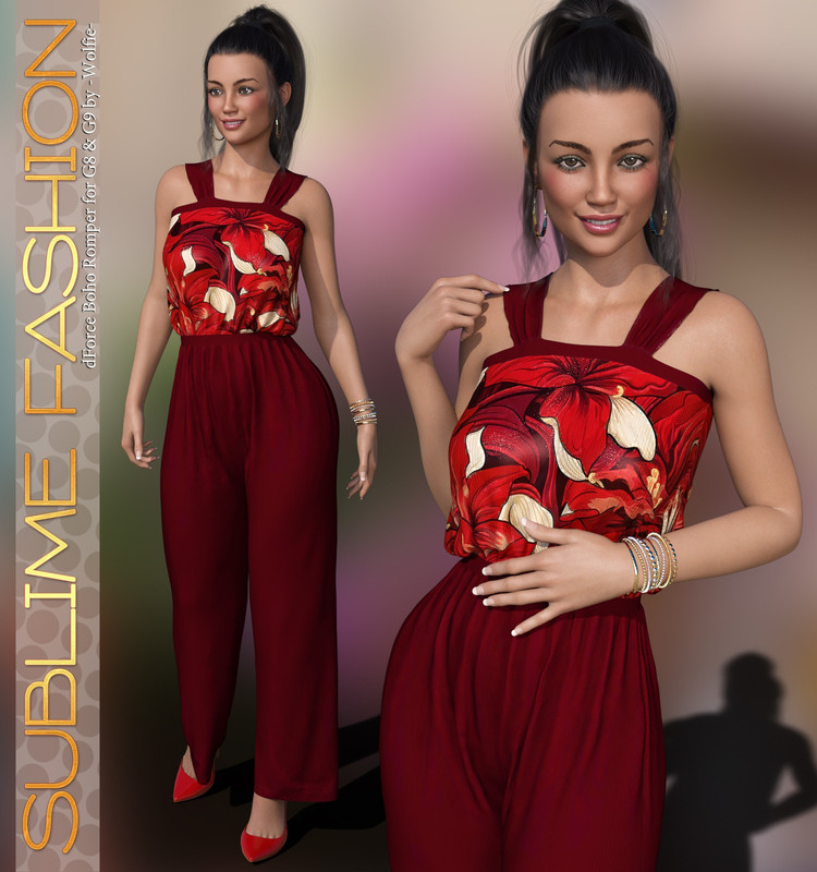 Sublime Fashion dForce-Boho Romper G8 & G9