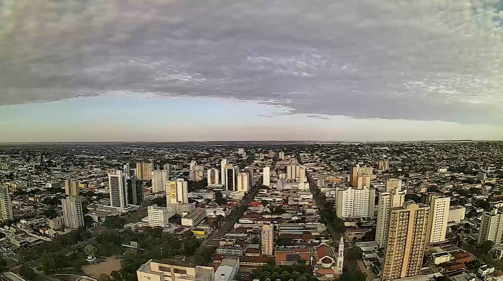 Campo Grande nesta manhã de sexta-feira