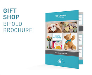 Handmade Shop Bifold / Halffold Brochure 2 - 3