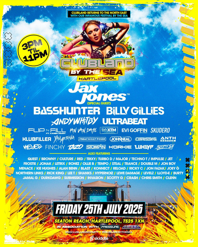 clubland-by-the-sea-hartlepool-2025-lineup
