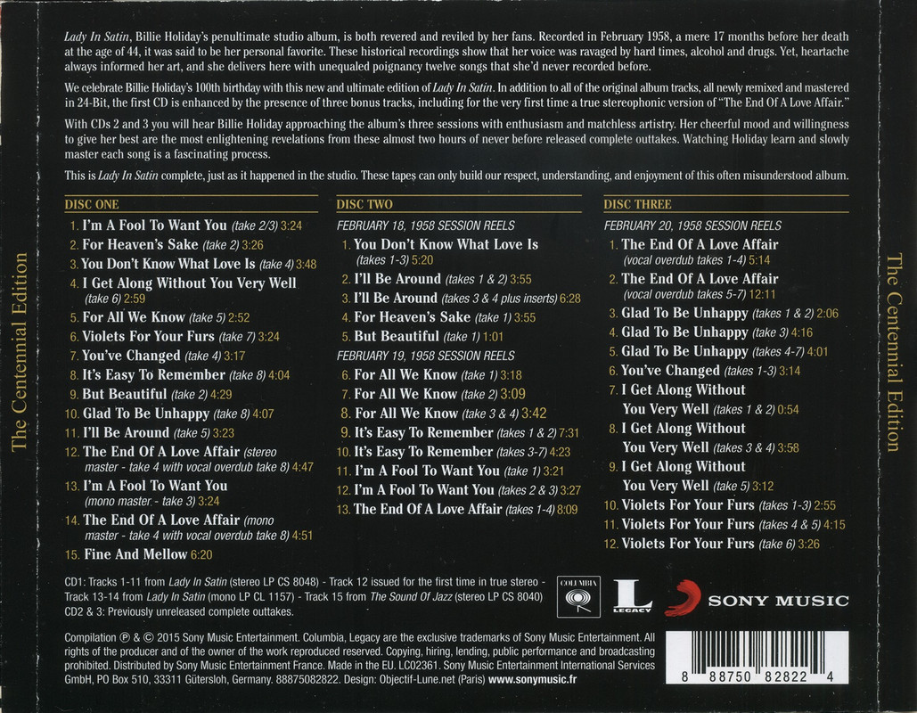 Lady In Satin-The Centenial Edition (8)