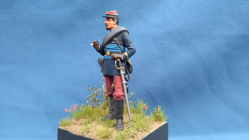 Lieutenant d'infanterie française 1870