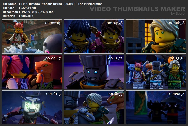 LEGO Ninjago Dragons Rising - S03E01 - The Missing.mkv