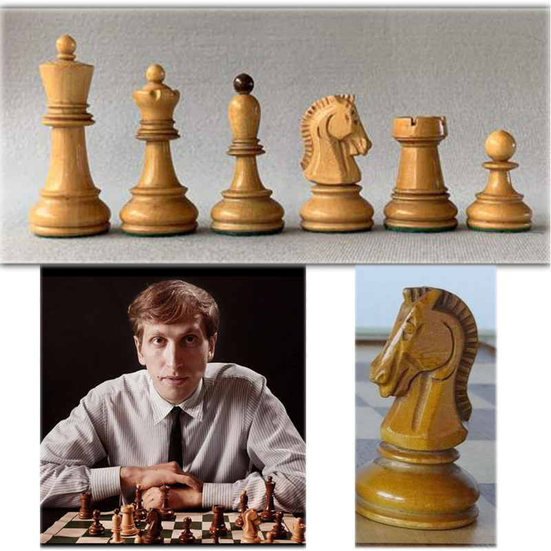 Bobby Fischer and his Dubrovnik chess set 