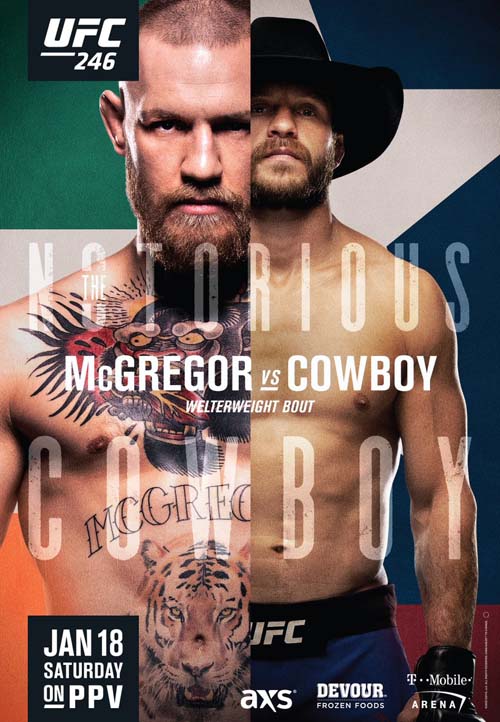UFC 246 McGregor vs. Cerrone (2020.01.18) 720p.HDTV.x264-VERUM / Komentarz angielski