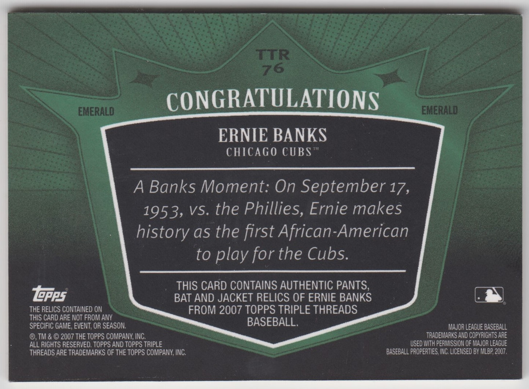 [Image: 2007-Topps-Triple-Threads-Relics-Emerald...nks-bk.jpg]