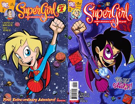 Supergirl - Cosmic Adventures in the 8th Grade 1-6 (2009) Complete