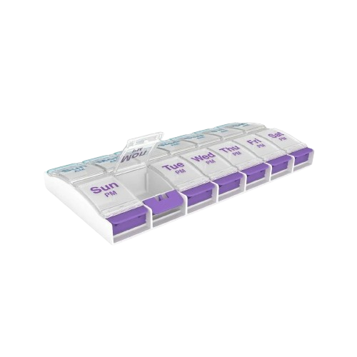 Pill Box Push Button Am/pm