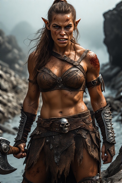 Powerful-female-orc-warrior-ad-11