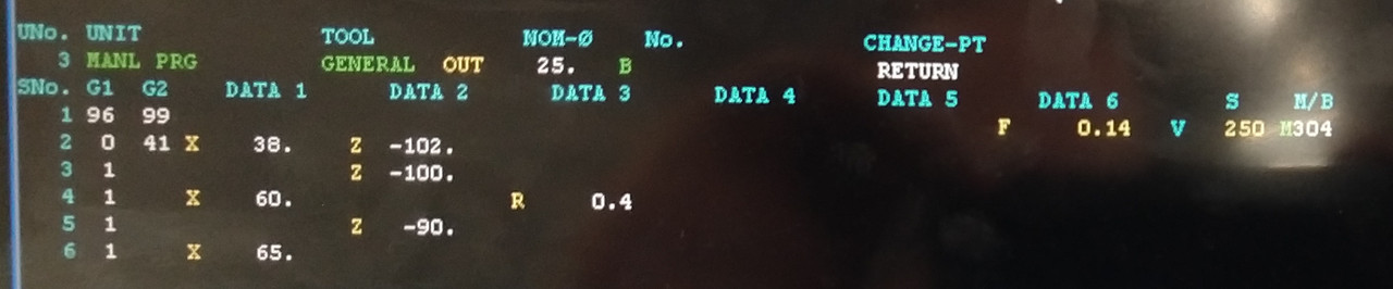 Manl Prg Restart - No Spinn