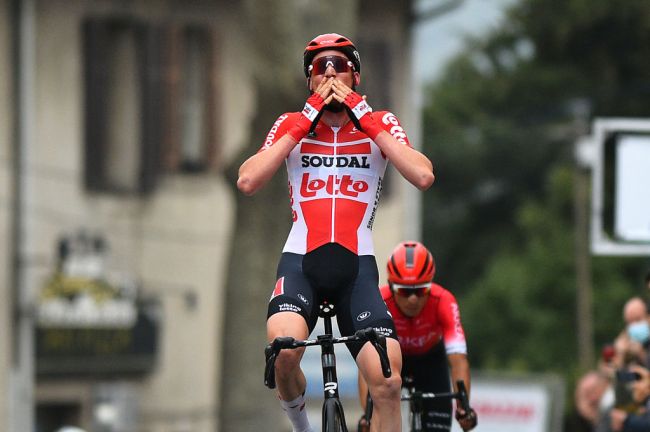 Wellens precede Quintana a La Turbie (Getty Images Sport)
