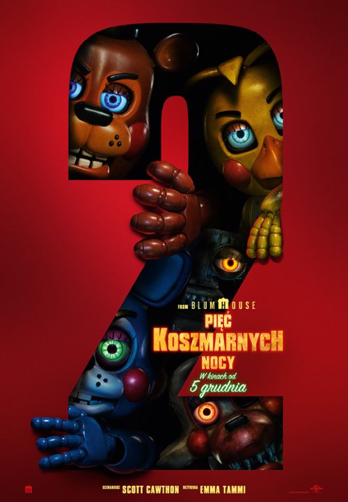 Pięć koszmarnych nocy 2 / Five Nights at Freddy’s 2 (2025) PL.1080p.WEB-DL.XviD.AC3-MAXX / Lektor PL