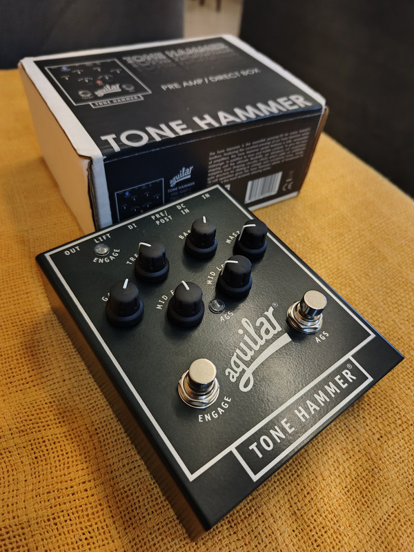 VENDA: Tone Hammer preamp pedal - NOVO na caixa original - R$ 2.200,00