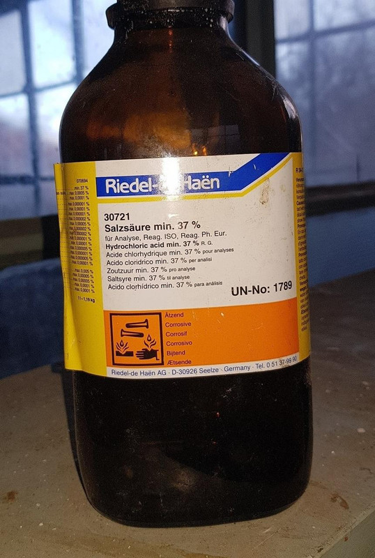 Klorovodična - solna - kloridna kiselina - HCL (9)