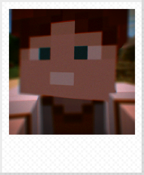 Selfie on 1200 film format