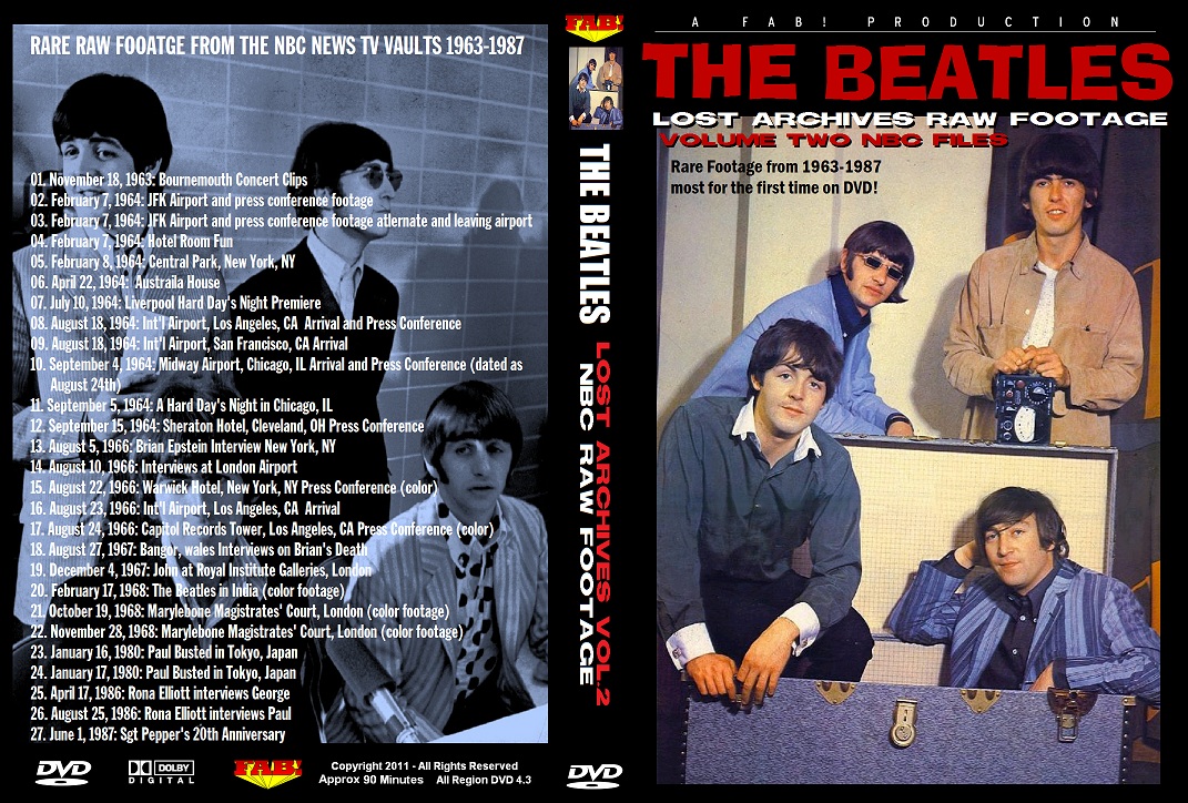 THE BEATLES LOST ARCHIVES VOLUME 2 (FAB PRODUCTIONS) - beatlegdb.com