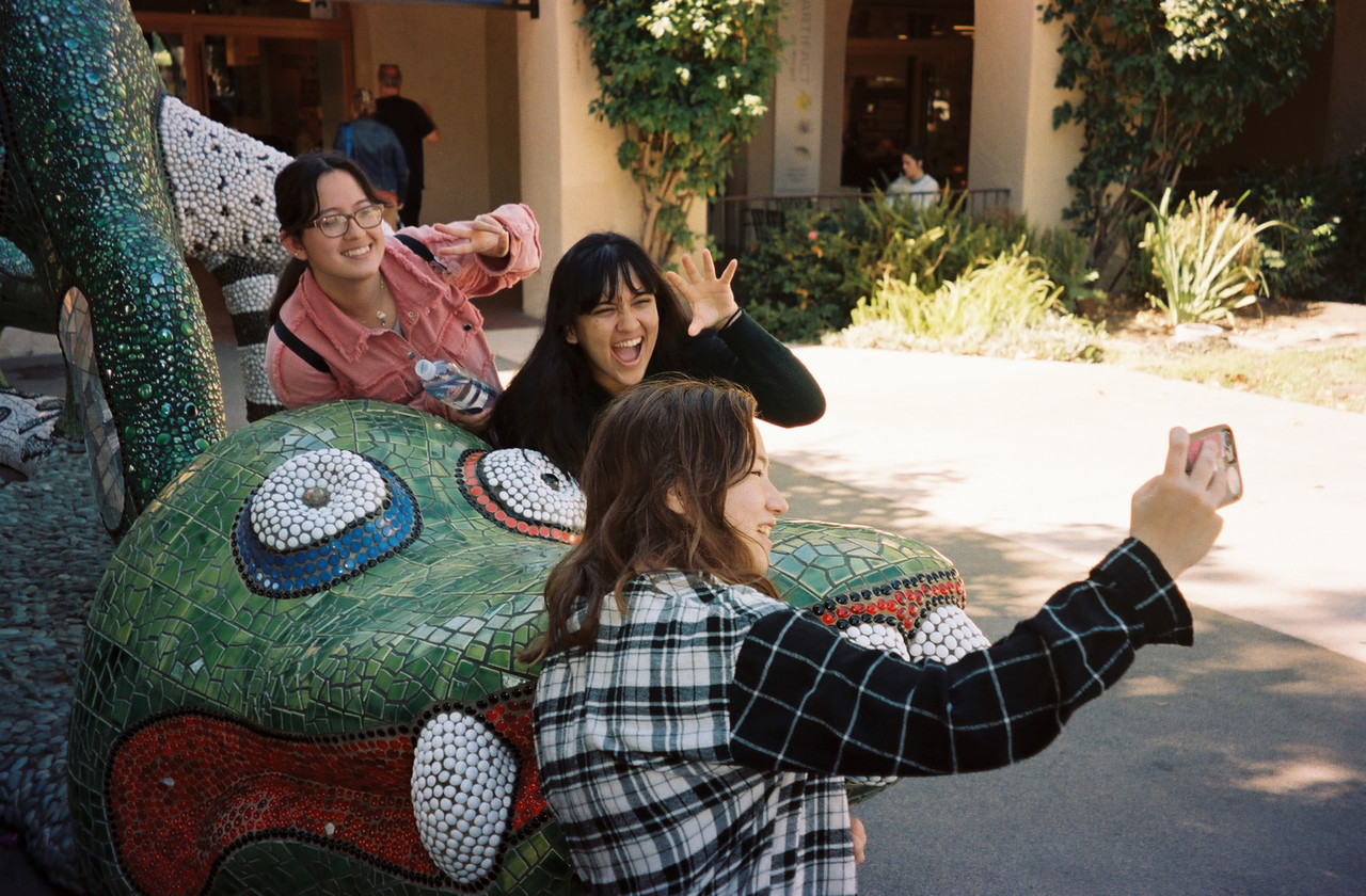 Students enjoying time together