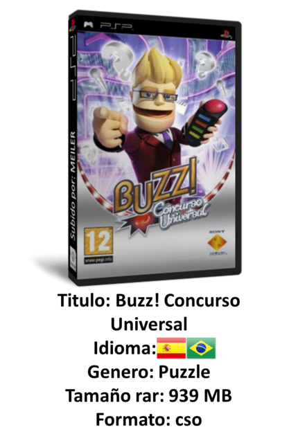 Buzz! Concurso Universal [PSP] [EUR] [CSO] [Google Drive] [Mediafire]  Español - Portuguese 1 link