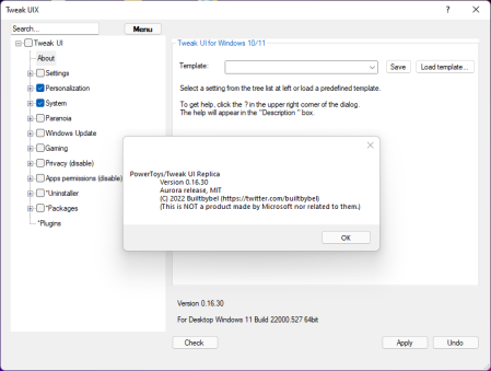 TweakUIX 0.16.30