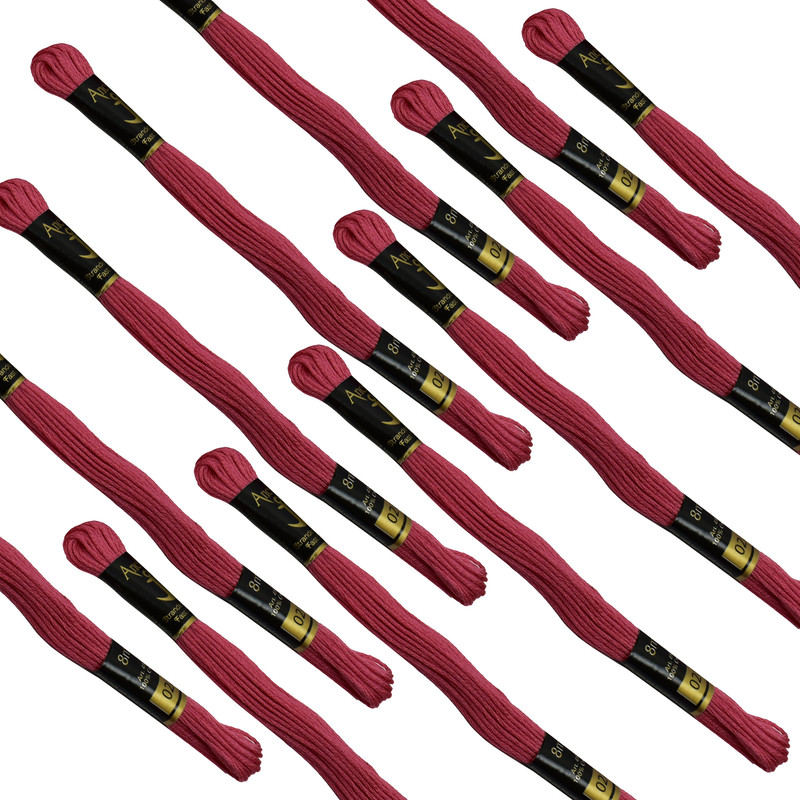 Hilos de anclaje mechones de algodón varados bordados a mano punto de cruz y punto largo - Imagen 39 de 129