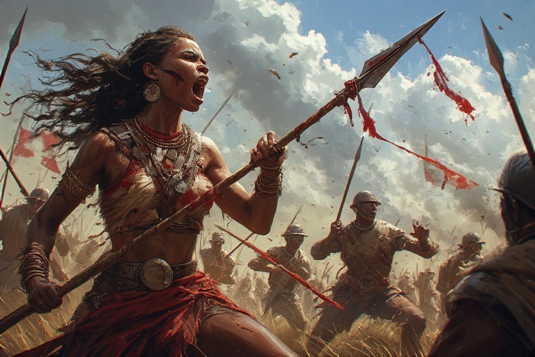 Africa-World-girl-warrior-hold-(13)
