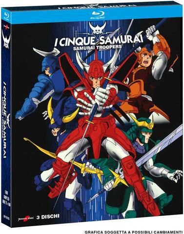 I Cinque Samurai - Samurai Troopers - Parte 1 [1-3 Blu Ray] Full Blu Ray ITA JAP DTS HD MA