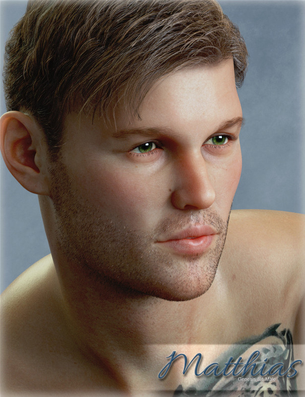 Matthias for Genesis 8.1 Male Matthias for Genesis 8.1 Male