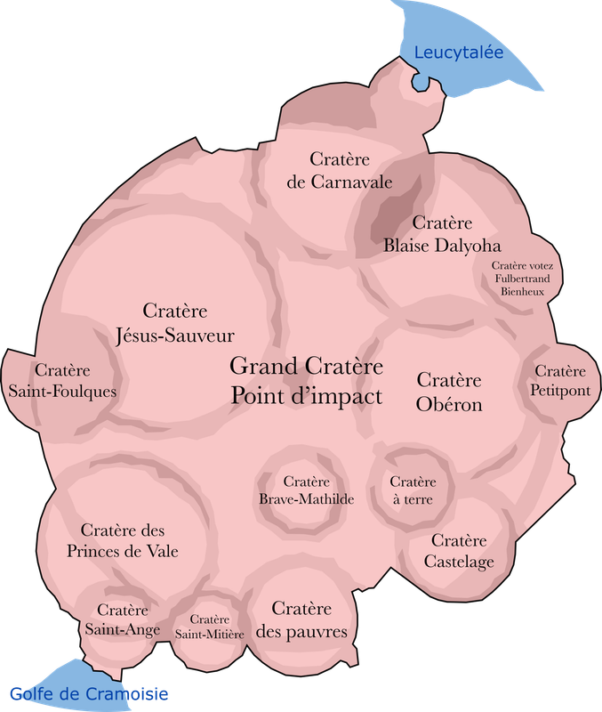 Cramoisie-cratères