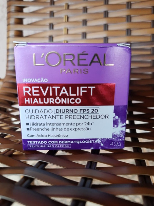 Creme Hidratante Loréal Paris Revitalift Hialurônico Dia 49g Tipo de pele Normal
