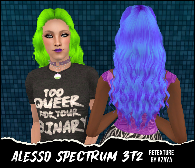 Alesso Spectrum hair preview