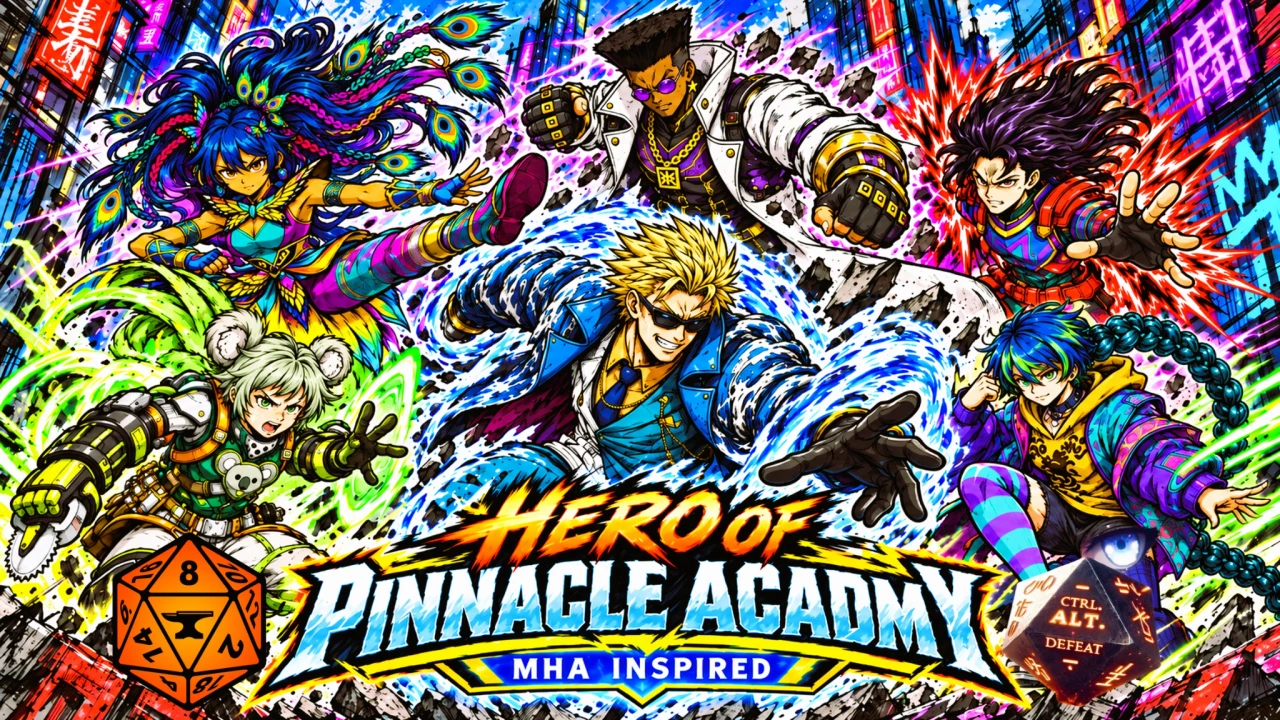 My Hero Academia inspired Pinnacle Hero Academy campaign preview