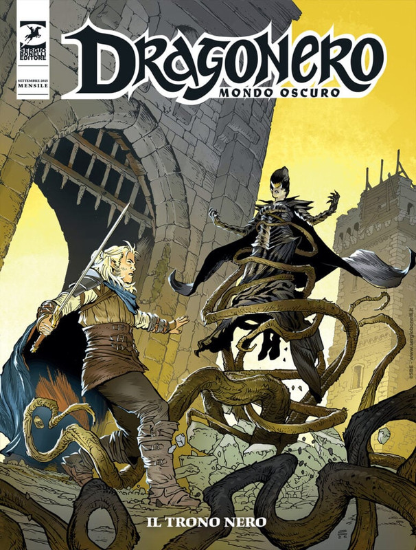 Dragonero 148 – Mondo Oscuro 35, Il Trono Nero (SBE Settembre 2025)