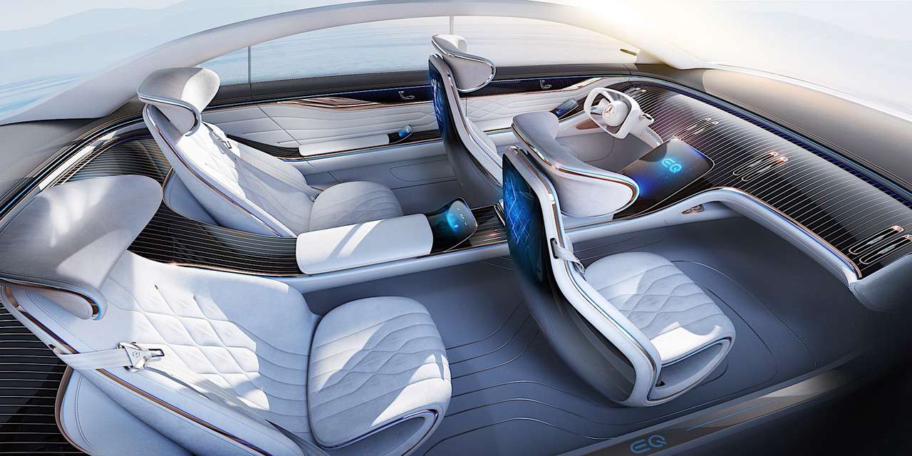 Mercedes-Benz Vision EQS Concept (50)