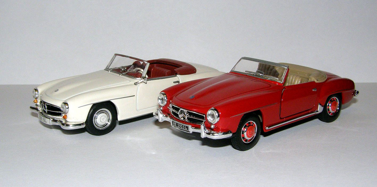 1957 Mercedes-Benz 190 SL (W121.042) (Cararama- Hongwell 251D-00