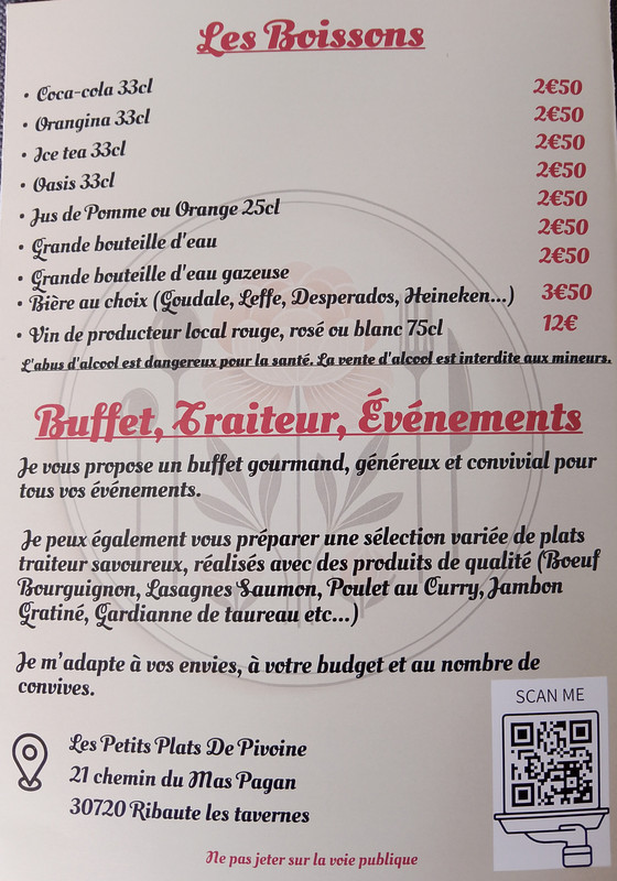 Les Boissons