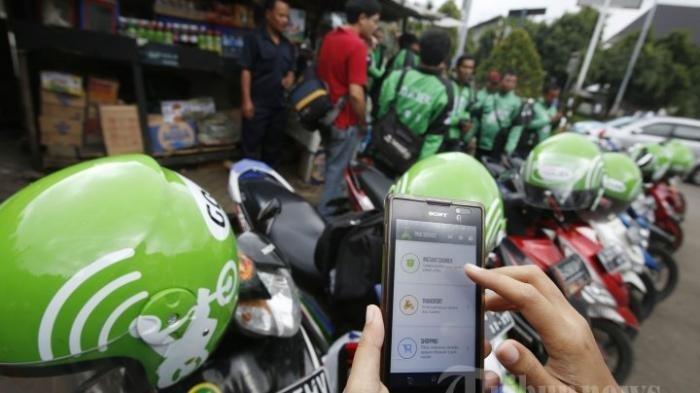 Ilustrasi ojek online