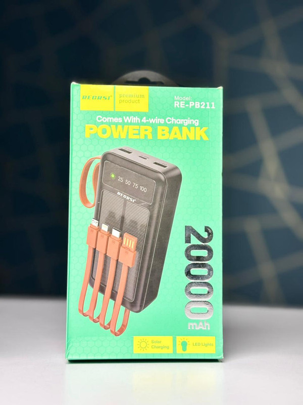 Recrsi RE-PB211 Power Bank 20000mAh