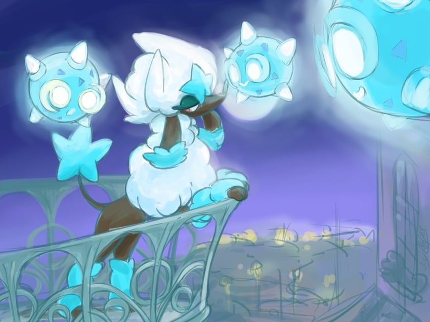 minior-and-furfrou-pokemon-drawn-by-joyc