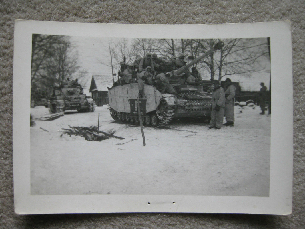 Panzer Foto Sturmgeschütz Langrohr Seitenschürze