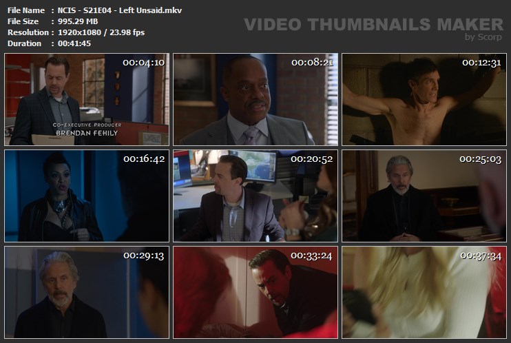 NCIS - S21E04 - Left Unsaid.mkv