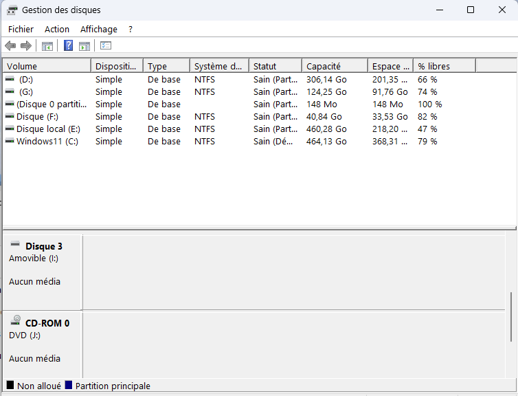 Capture d écran DVD J ne s affiche pas dans explorateur 2026 03 12 173735