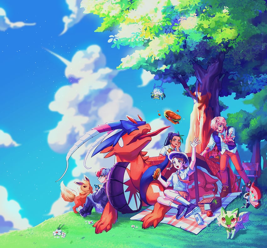 juliana-sprigatito-nemona-flareon-arven-