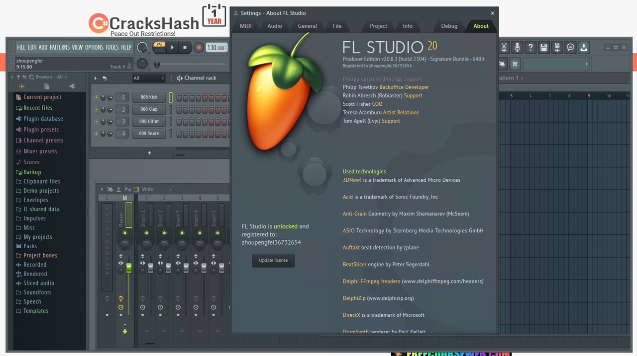 Image-Line FL Studio Producer Edition v21.2.2.3914 (All Plugins Edition) FL-studio-portable-screen