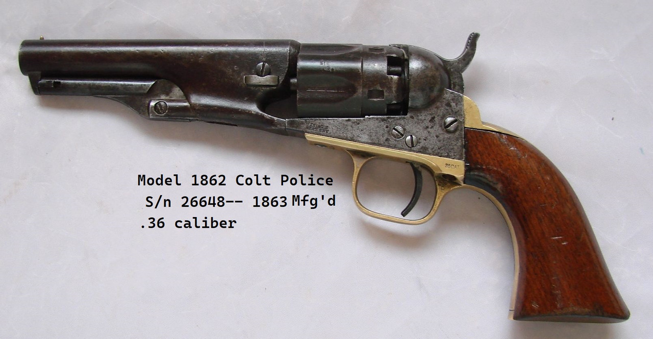 Model 1862 Colt Police - .36 cal. DSC08330